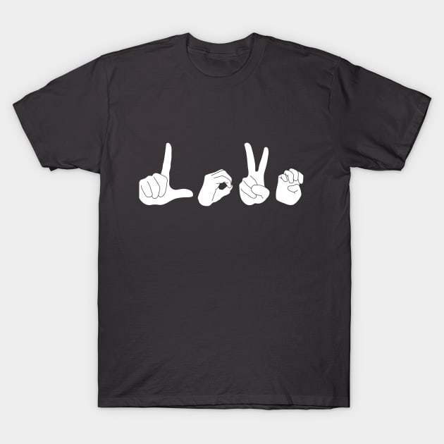 LOVE T-Shirt by Tennifer